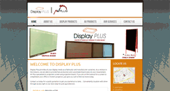 Desktop Screenshot of displayplus.sg