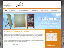 Tablet Screenshot of displayplus.sg
